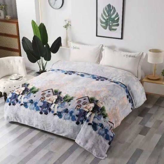                                      Pătură cocolino tematică de Crăciun 200x230 cm