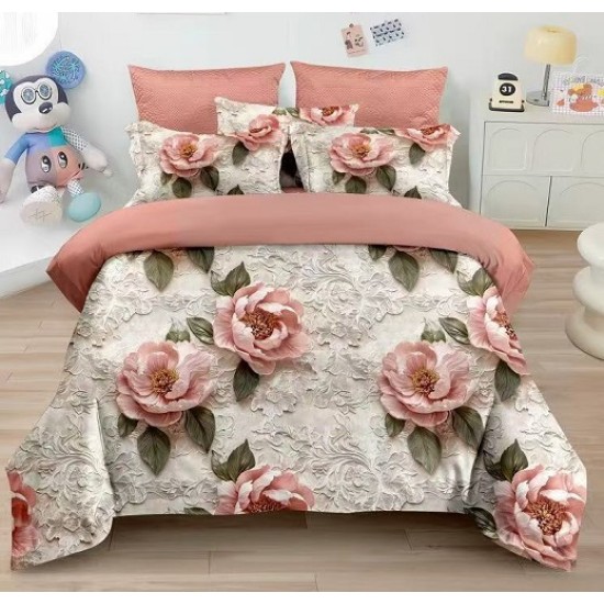                                                    Lenjerie De Pat 5D 6 Piese - 2 Persoane 