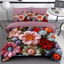                                                    Lenjerie De Pat 5D 6 Piese - 2 Persoane 