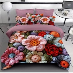                                                    Lenjerie De Pat 5D 6 Piese - 2 Persoane 