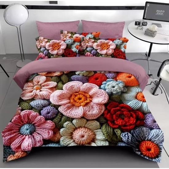                                                    Lenjerie De Pat 5D 6 Piese - 2 Persoane 