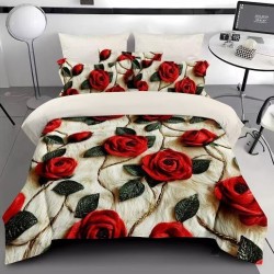                                                    Lenjerie De Pat 5D 6 Piese - 2 Persoane 