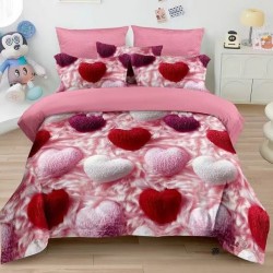                                                    Lenjerie De Pat 5D 6 Piese - 2 Persoane 