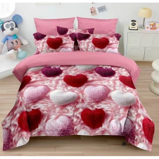                                                    Lenjerie De Pat 5D 6 Piese - 2 Persoane 