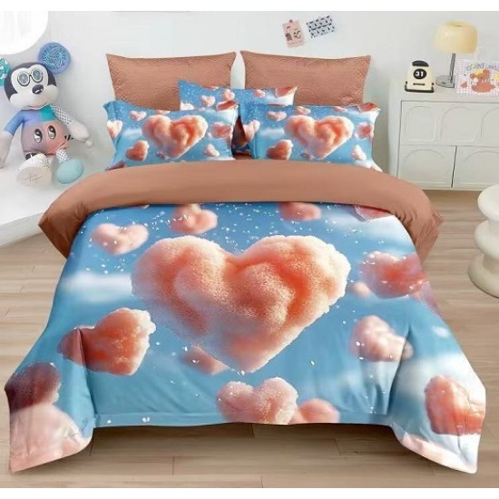                                                    Lenjerie De Pat 5D 6 Piese - 2 Persoane 