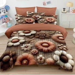                                                    Lenjerie De Pat 5D 6 Piese - 2 Persoane 