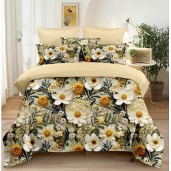                                                    Lenjerie De Pat 5D 6 Piese - 2 Persoane 