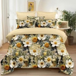                                                    Lenjerie De Pat 5D 6 Piese - 2 Persoane 