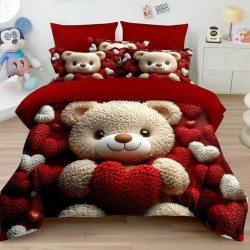                                                    Lenjerie De Pat 5D 6 Piese - 2 Persoane 