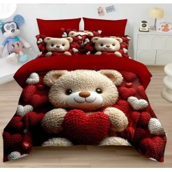                                                    Lenjerie De Pat 5D 6 Piese - 2 Persoane 