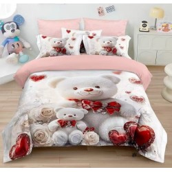                                                    Lenjerie De Pat 5D 6 Piese - 2 Persoane 