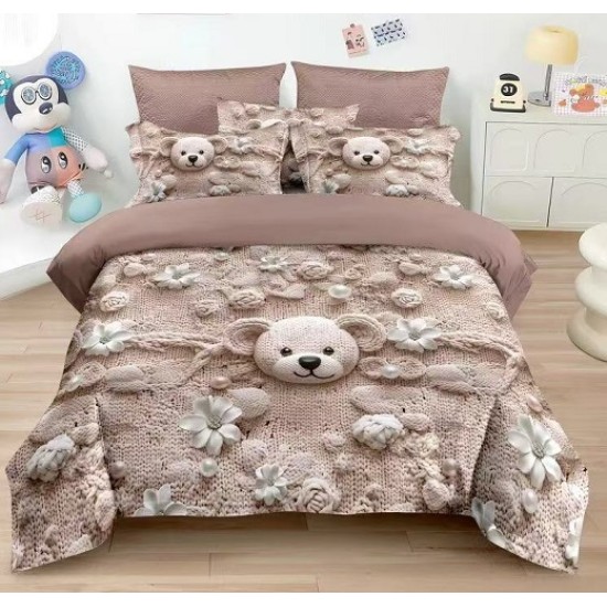                                                    Lenjerie De Pat 5D 6 Piese - 2 Persoane 