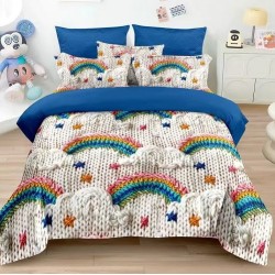                                                    Lenjerie De Pat 5D 6 Piese - 2 Persoane 