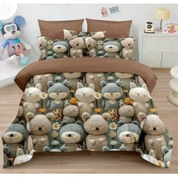                                                    Lenjerie De Pat 5D 6 Piese - 2 Persoane 