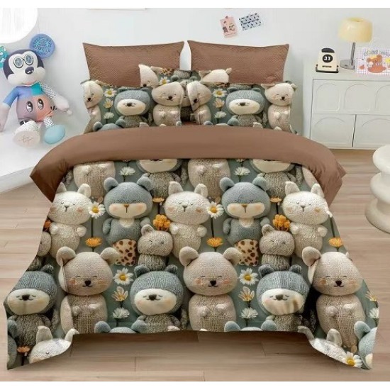                                                    Lenjerie De Pat 5D 6 Piese - 2 Persoane 