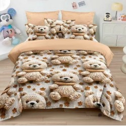                                                    Lenjerie De Pat 5D 6 Piese - 2 Persoane 