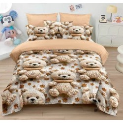                                                    Lenjerie De Pat 5D 6 Piese - 2 Persoane 