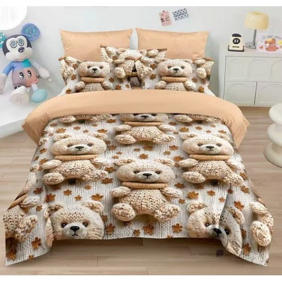                                                    Lenjerie De Pat 5D 6 Piese - 2 Persoane 