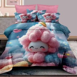                                                    Lenjerie De Pat 5D 6 Piese - 2 Persoane 