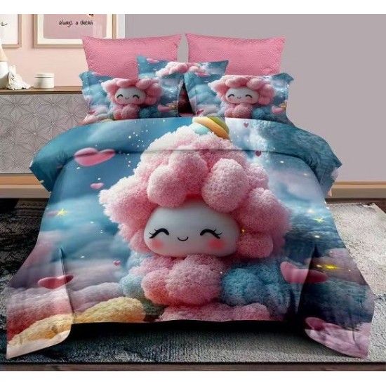                                                    Lenjerie De Pat 5D 6 Piese - 2 Persoane 