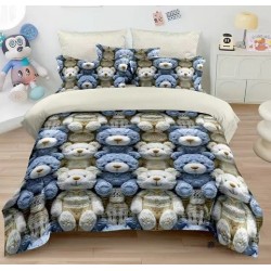                                                    Lenjerie De Pat 5D 6 Piese - 2 Persoane 