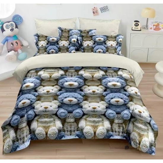                                                    Lenjerie De Pat 5D 6 Piese - 2 Persoane 