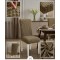                                               Huse Scaune Creponate Elastice, Set 6 Bucăți, Universale, Design Simplu, Bej
