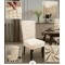                                               Huse Scaune Creponate Elastice, Set 6 Bucăți, Universale, Design Simplu, Crem