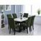                                                  Huse Scaune Elastice Lycra, Set 6 Bucăți, Universale, Lavabile, Protecție Scaun, Culoare Verde Închis