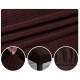                                                   Huse Scaune Elastice Lycra, Set 6 Bucăți, Universale, Lavabile, Protecție Scaun, Culoare Maro