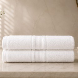   Set 2 Prosoape de Baie Mari Lux Prestige 650 GSM – 70x130 cm