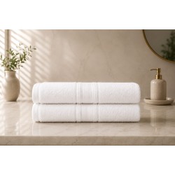   Set 2 Prosoape de Baie Mari Lux Prestige 650 GSM – 70x130 cm