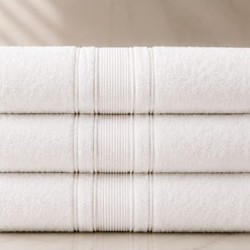   Set 3 Prosoape Medii de Față/Mâini Lux Prestige 650 GSM – 50x90 cm