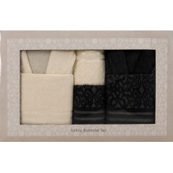  Set Premium "Răsfăț în Familie" – 6 Piese din Bumbac 100% Natural, Cutie Cadou