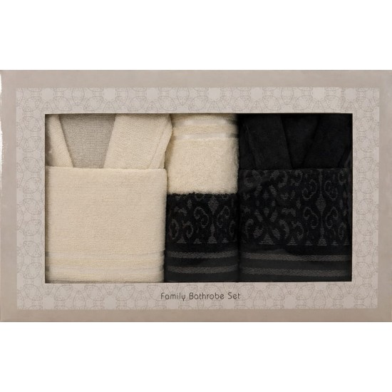  Set Premium "Răsfăț în Familie" – 6 Piese din Bumbac 100% Natural, Cutie Cadou