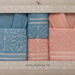  Set Premium "Răsfăț în Familie" – 6 Piese din Bumbac 100% Natural, Cutie Cadou
