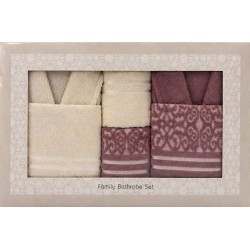  Set Premium "Răsfăț în Familie" – 6 Piese din Bumbac 100% Natural, Cutie Cadou