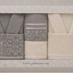  Set Premium "Răsfăț în Familie" – 6 Piese din Bumbac 100% Natural, Cutie Cadou