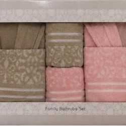  Set Premium "Răsfăț în Familie" – 6 Piese din Bumbac 100% Natural, Cutie Cadou