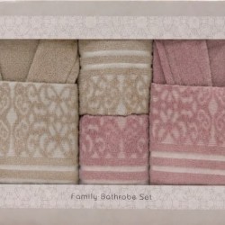  Set Premium "Răsfăț în Familie" – 6 Piese din Bumbac 100% Natural, Cutie Cadou