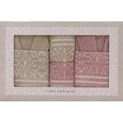  Set Premium "Răsfăț în Familie" – 6 Piese din Bumbac 100% Natural, Cutie Cadou