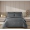                                                  Lenjerie 4 piese pat dublu cearceaf cu elastic Editie Speciala