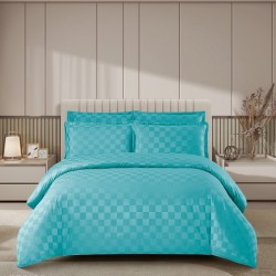                                                  Lenjerie 4 piese pat dublu cearceaf cu elastic Editie Speciala