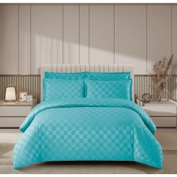                                                  Lenjerie 4 piese pat dublu cearceaf cu elastic Editie Speciala