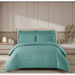                                                  Lenjerie 4 piese pat dublu cearceaf cu elastic Editie Speciala