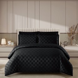                                                  Lenjerie 4 piese pat dublu cearceaf cu elastic Editie Speciala