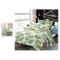                                   Lenjerie De Pat Finet 6 Piese Pat Dublu Cearceaf cu Elastic