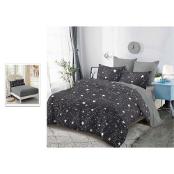                                            Lenjerie De Pat Finet 6 Piese Pat Dublu Cearceaf cu Elastic