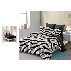                                             Lenjerie De Pat Finet 6 Piese Pat Dublu Cearceaf cu Elastic