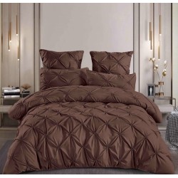                                      Lenjerie de Pat Dublu Finet 6 Piese Cearceaf cu elastic